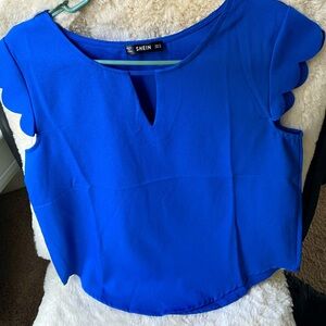 Blouse SHEIN new without tag. Royal blue